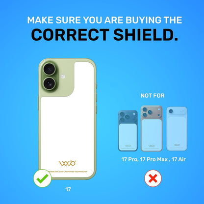 WAVEBLOCK EMF Blocker Sticker for iPhone 15 White
