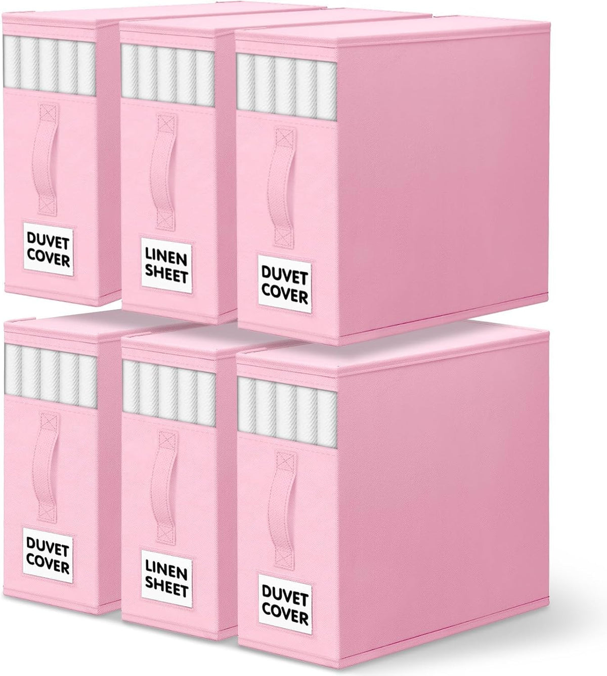 WOWBOX Bed Sheet Organizers and Storage,Closet Organizer Under Bed Storage