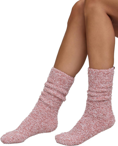 Barefoot Dreams® CozyChic® Barefoot in the Wild Fuzzy Socks for Women, Ultra Soft Plush Microfiber, Warm & Cozy