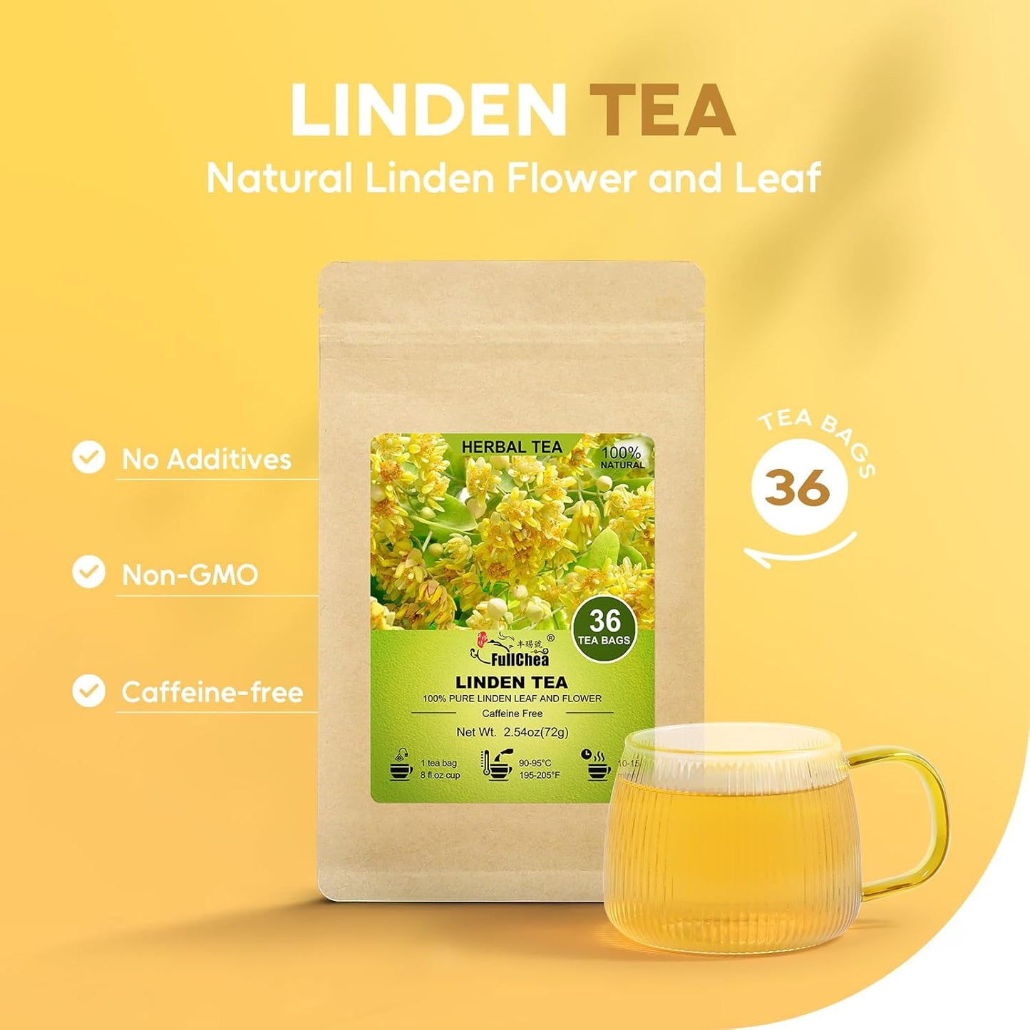 FullChea - Hibiscus Tea Bags, 50 Teabags, 2g/bag - Premium Hibiscus Flower Tea Bag - Cultivated From Nigeria - Non-GMO - Caffeine-free - Rich in Antioxidants & Support Digestion