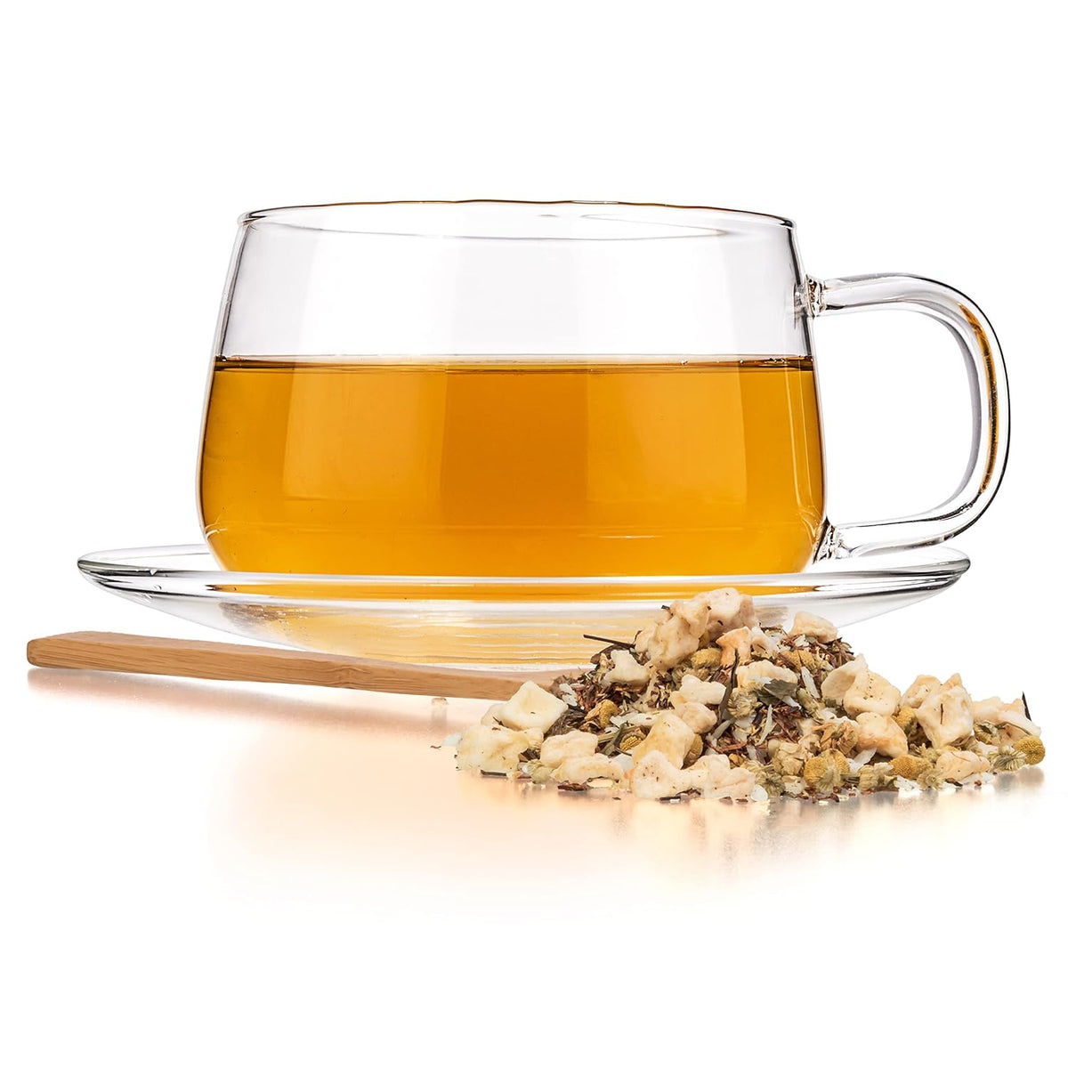 Tealyra - Sleepy Nights - Rooibos - Chamomile - Coconut - Valerian - Wellness Herbal Loose Tea - Relax and Calming Bed Time - 112g (4-ounce)