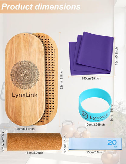Zen Sadhu Board for Beginners, Massage Tool, Wooden Nail Board for Feet with 10mm Calibrated Zinc Nails, Static Nail Standing Board for Meditation, Yoga & Deep Relaxation, Suitable for home and travel