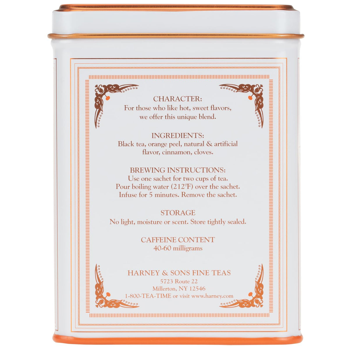 Harney & Sons Classic Hot Cinnamon Spice Tea, 20 Tea Sachets, 1.4 oz