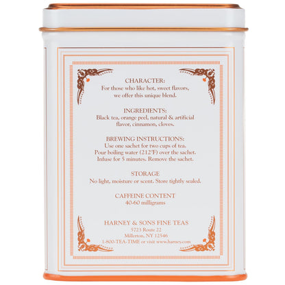 Harney & Sons Classic Hot Cinnamon Spice Tea, 20 Tea Sachets, 1.4 oz