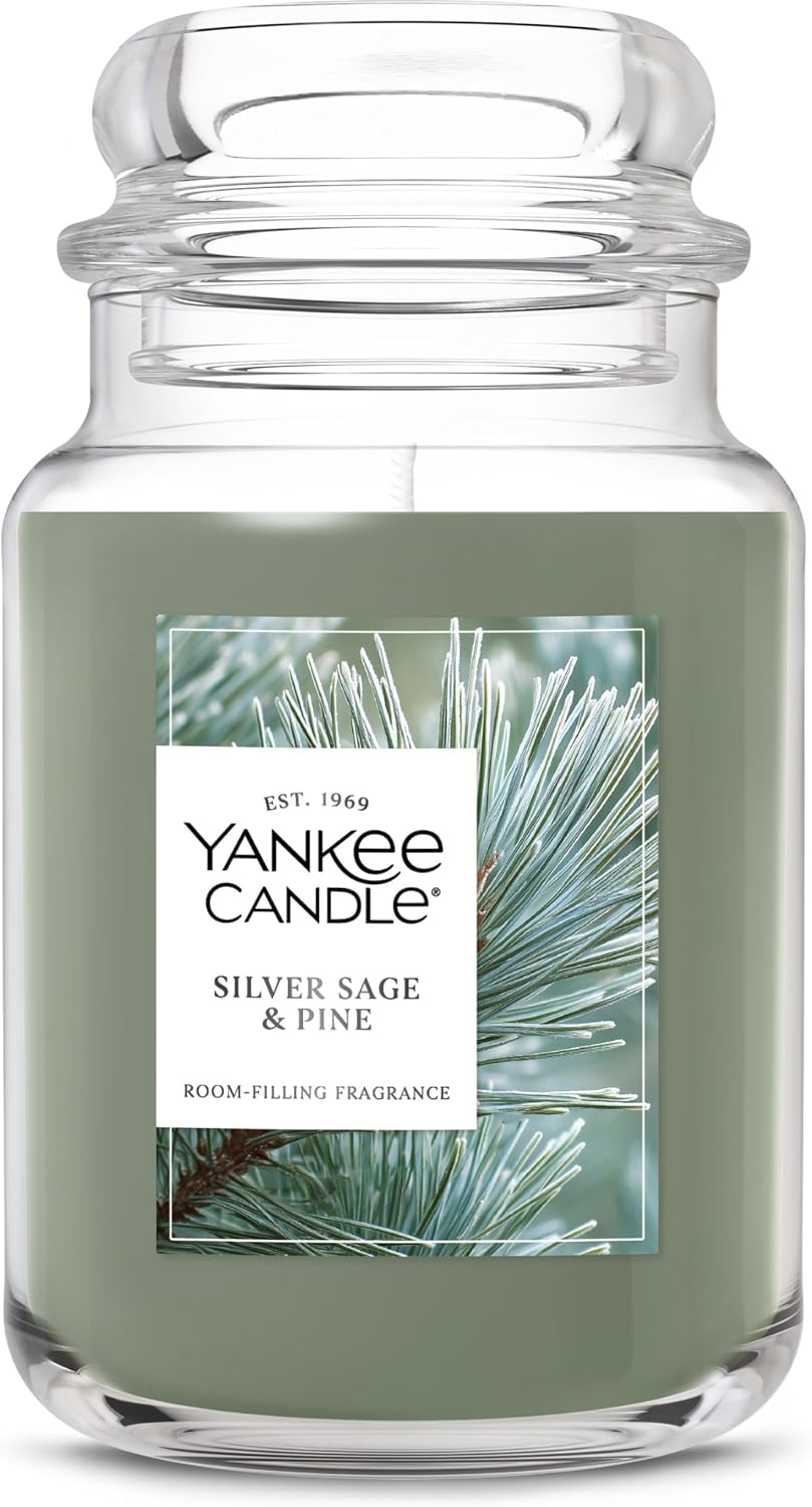 Yankee Candle Balsam & Cedar Scented Candle, 22oz Large Jar