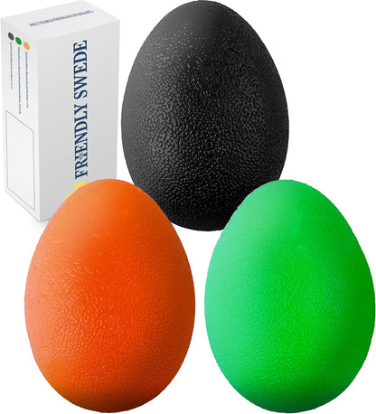 The Friendly Swede Stress Balls for Adults, Different Resistance Levels