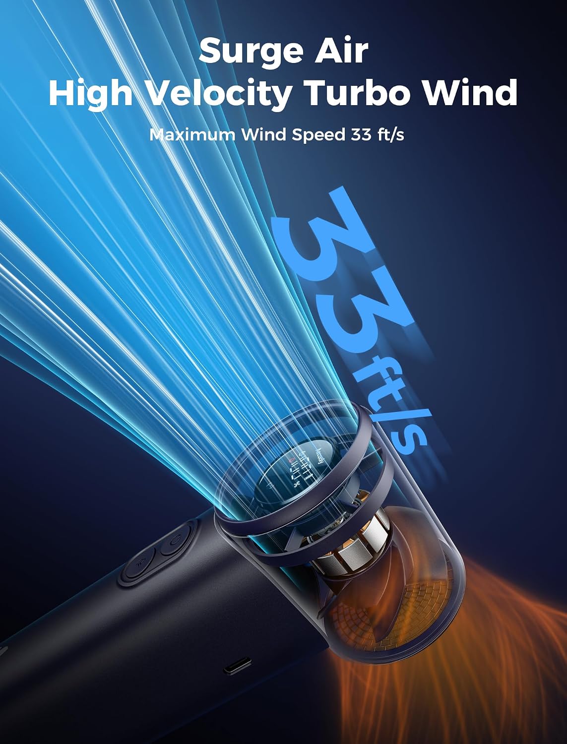 Aecooly Misting Portable Fan, Spray Cooling Handheld Fan,14.4°F Drop in 10s