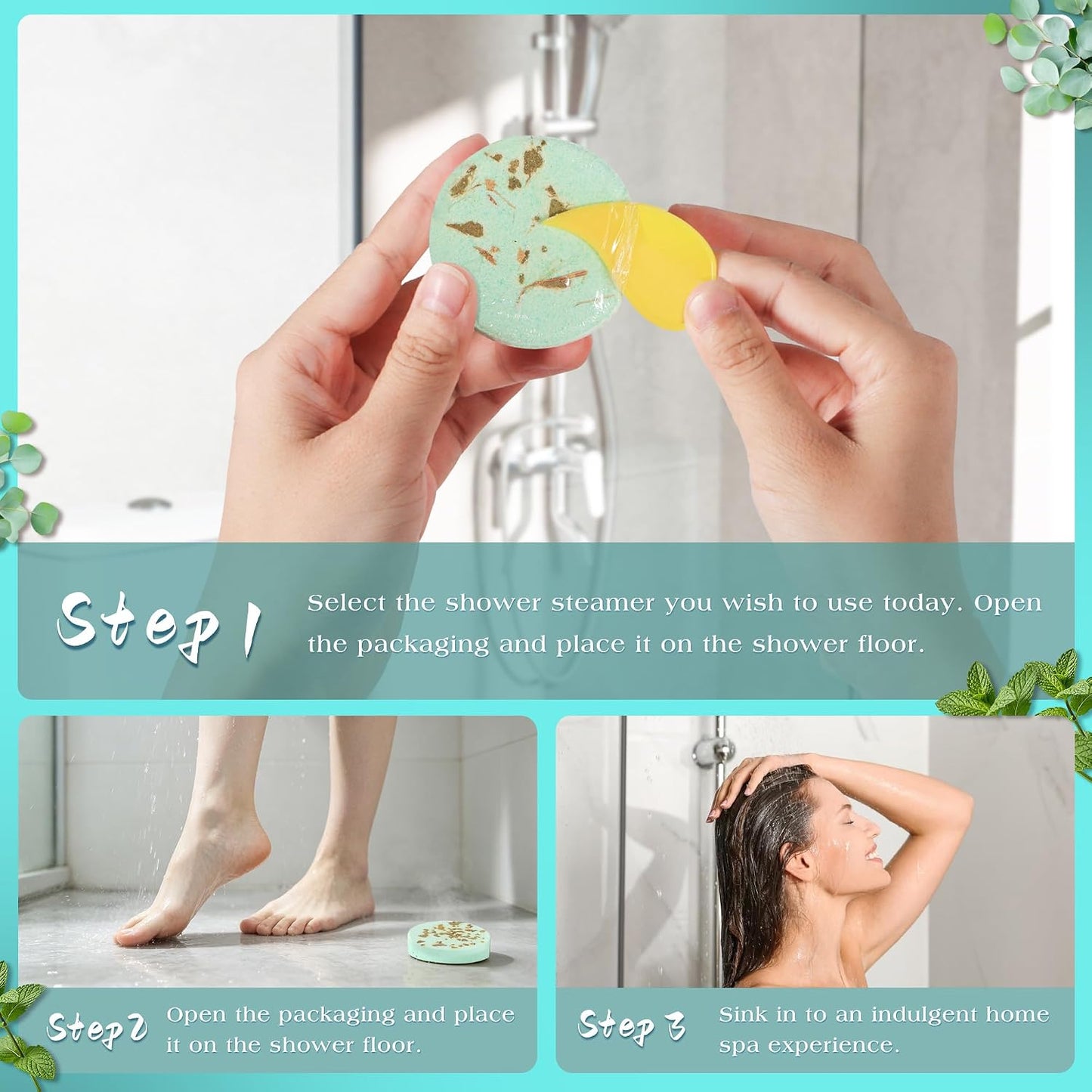 Shower Steamers Aromatherapy Birthday Gifts for Women-12 Pack Mothers Day Gifts,Gifts for Grandma,Wife,Mothers,Stress Relief and Relaxation Gifts for Women and Men,Created Your Own Home SPA