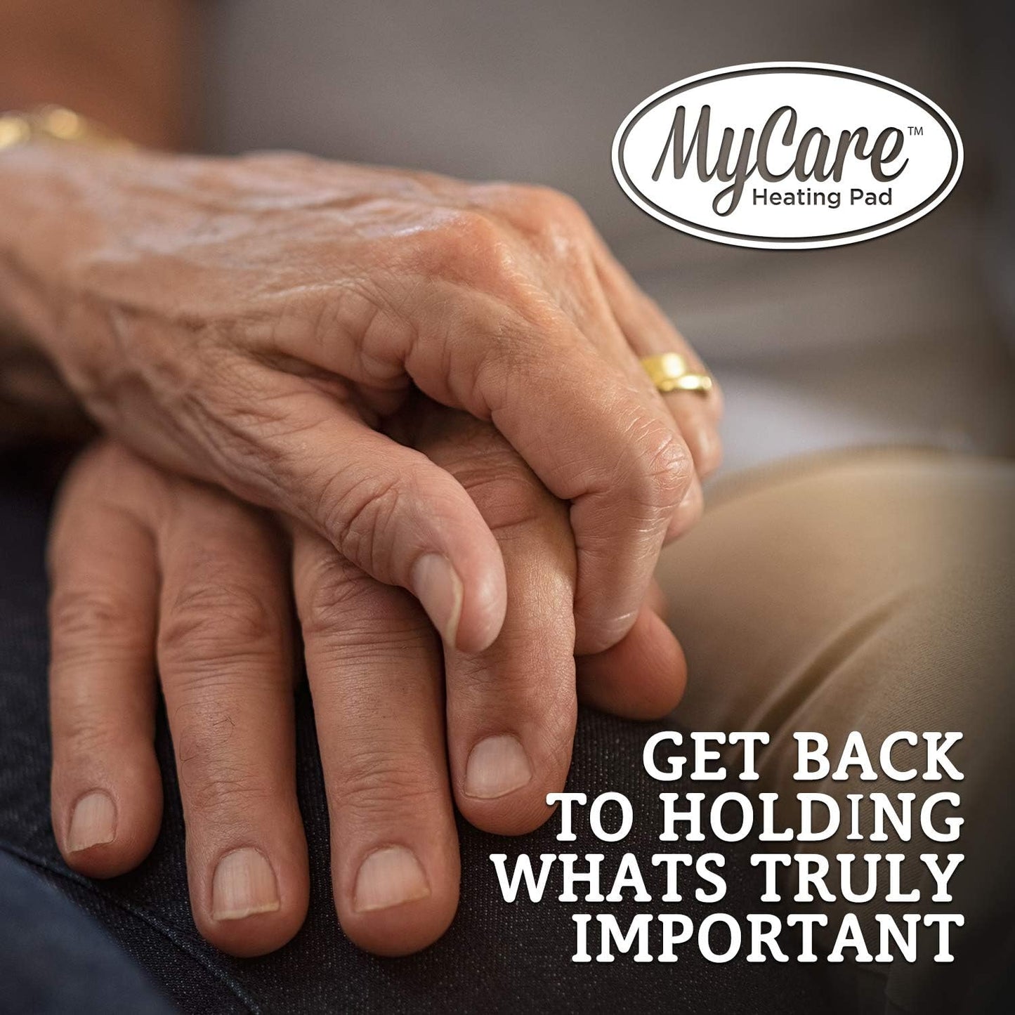 MyCare® Microwavable Heating Pad & Cold Therapy Glove - Moist Heat and Cooling Relief for Arthritis, Stiffness, Soreness, Trigger Finger - Natural Therapy Mitt for Small to Medium Hands