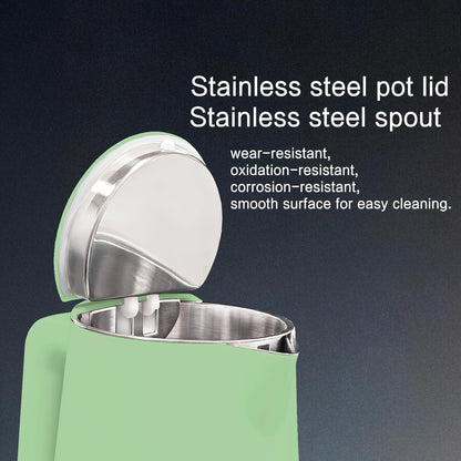 1.5L Electric Kettle Temperature Control, Green