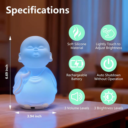 Mindfulness Breathing Light ，Guided Visual Meditation Tool ，Anxiety Relief Items for Adult & Kid