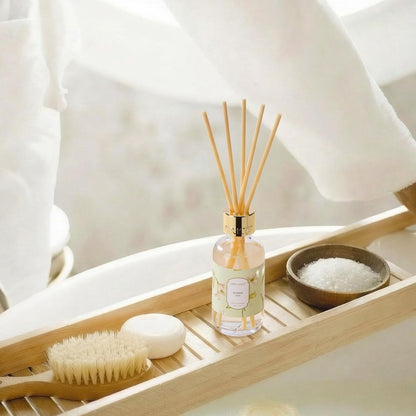 Airkeep Reed Diffuser Oil Set with Reed Sticks,Citrus Aromatherapy Oil Scent Diffuser for Home Office Bathroom Decoration Perfume and Gifts 3.38oz/100ml