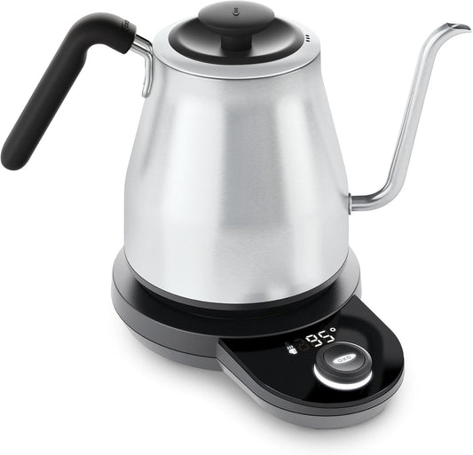 OXO Brew Pour Over Gooseneck Electric Kettle - Stainless Steel