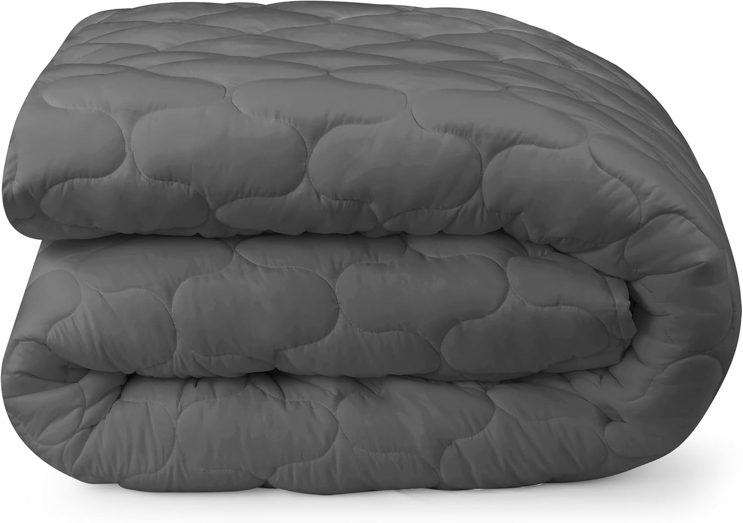Utopia Bedding Waterproof Mattress Protector, Queen Mattress Pad, Noiseless Quilted Fitted Cover with Deep Pocket Stretches up to 16 Inches (White)