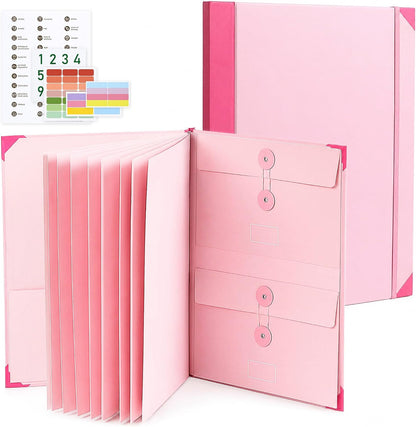 Estate Planning Binder, Document Organizer, Emergency Records File (Blue)