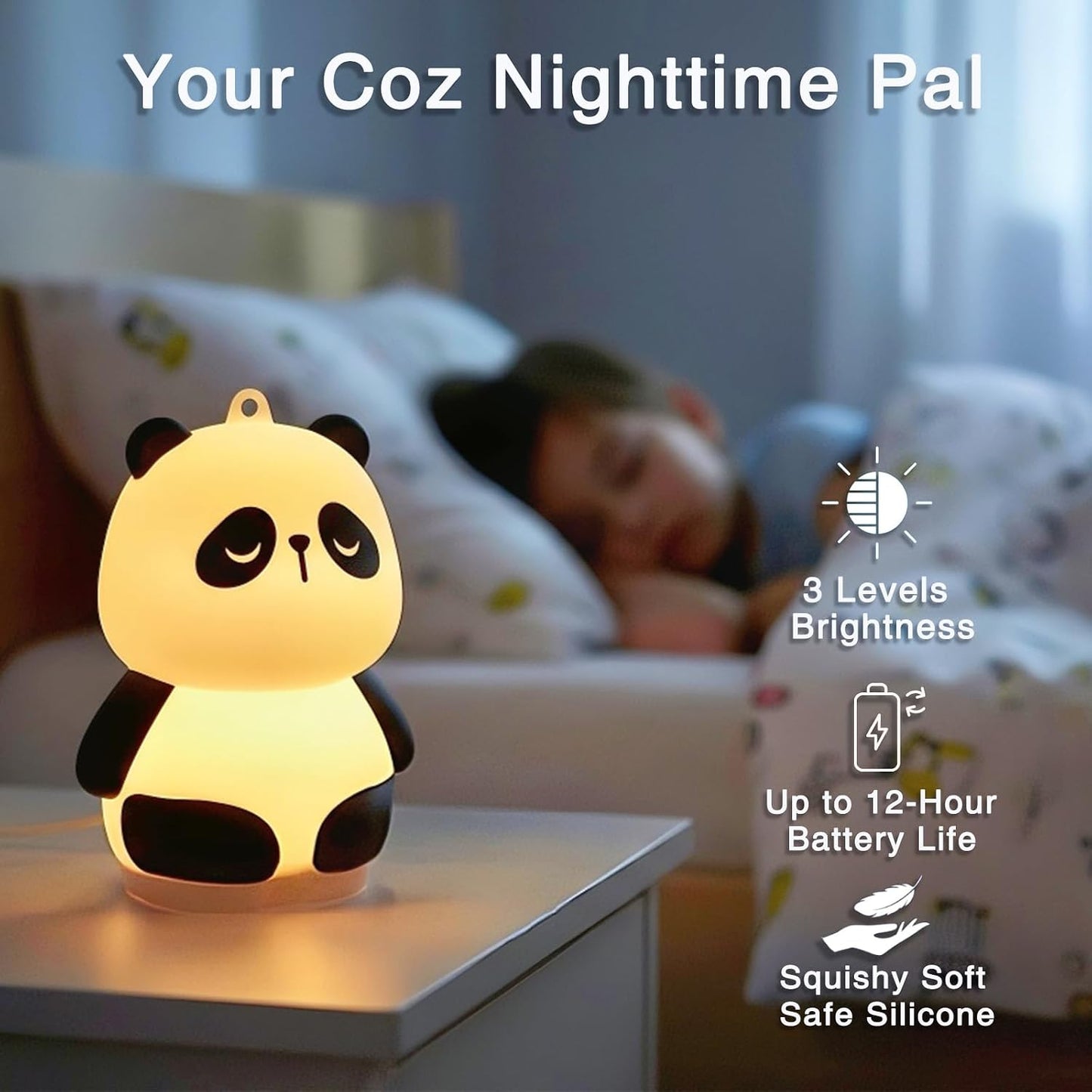 Panda Meditation Guided Visual Meditation ADHD Tool "'4 6 8" for Mindfulness | Slow Your Breathing & Calm Your Mind for Stress & Anxiety Relief | Perfect for Adults & Kids