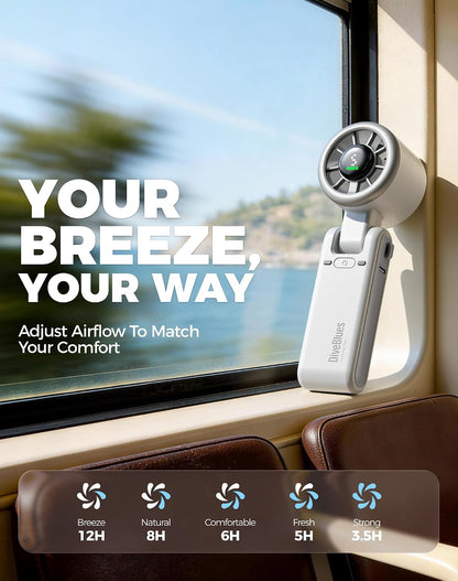 Diveblues Portable Handheld Turbo Fan