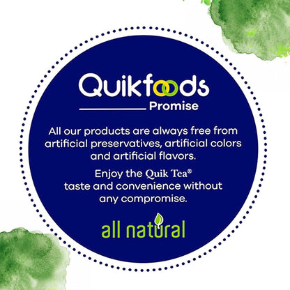 QuikTea Instant Chai Tea Latte Mix, Cardamom, 2 Sachets