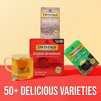 Twinings of London Pure Oolong Tea Bags, 20 Count (Pack of 6)