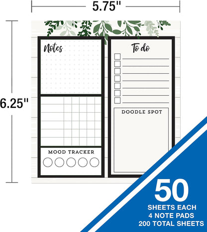 Carson Dellosa Aim High To Do List Notepad―5.75" x 6.25" Paper Stationery, Daily Checklist, Goals, Reminders, Notes, Motivational Organizer (50 sheets)