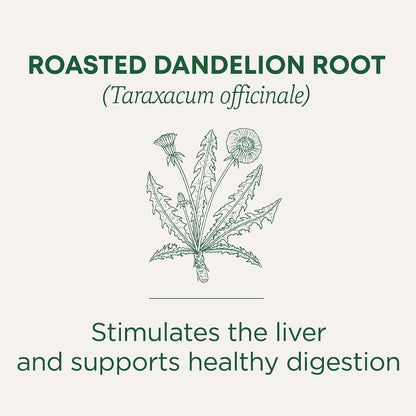 Roasted Dandelion Root Tea - 16 Count - Pack of 1, 0.85 oz