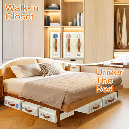 GhvyenntteS Bed Sheet Organizers and Storage, Closet Organizer
