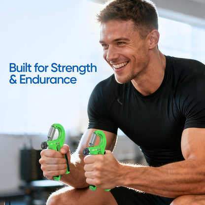 FitBeast Grip Strength Trainer 2 Pack – Adjustable Hand Grip Strengthener for Strength Training & Rehabilitation, 10-132 lbs Resistance Forearm Strengthener, Ideal for Athletes, Rehab, Office