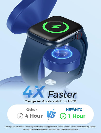 Mag-Safe Charger 3 in 1 Charging Station for iPhone Apple Watch AirPods