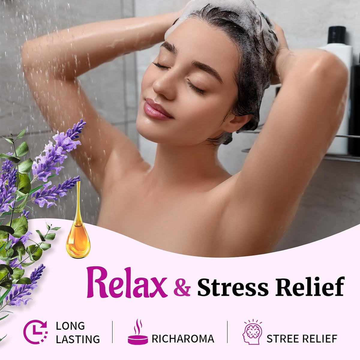 18-Pack Shower Steamers Aromatherapy, Self Care Birthday Gifts for Women Men, 6 Scented Organic Shower Bombs with Natural Essential Oils Relaxation Home SPA, Travel Essentials, Appreciation Gifts