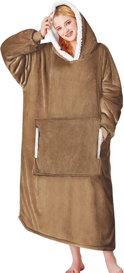 yescool Wearable Blanket Hoodie as Christmas Birthday Gifts for Women Mom - Colors B