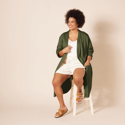 Amazon Essentials Women's Lightweight Waffle Full-Length Bath Robe (Available in Plus Size)
