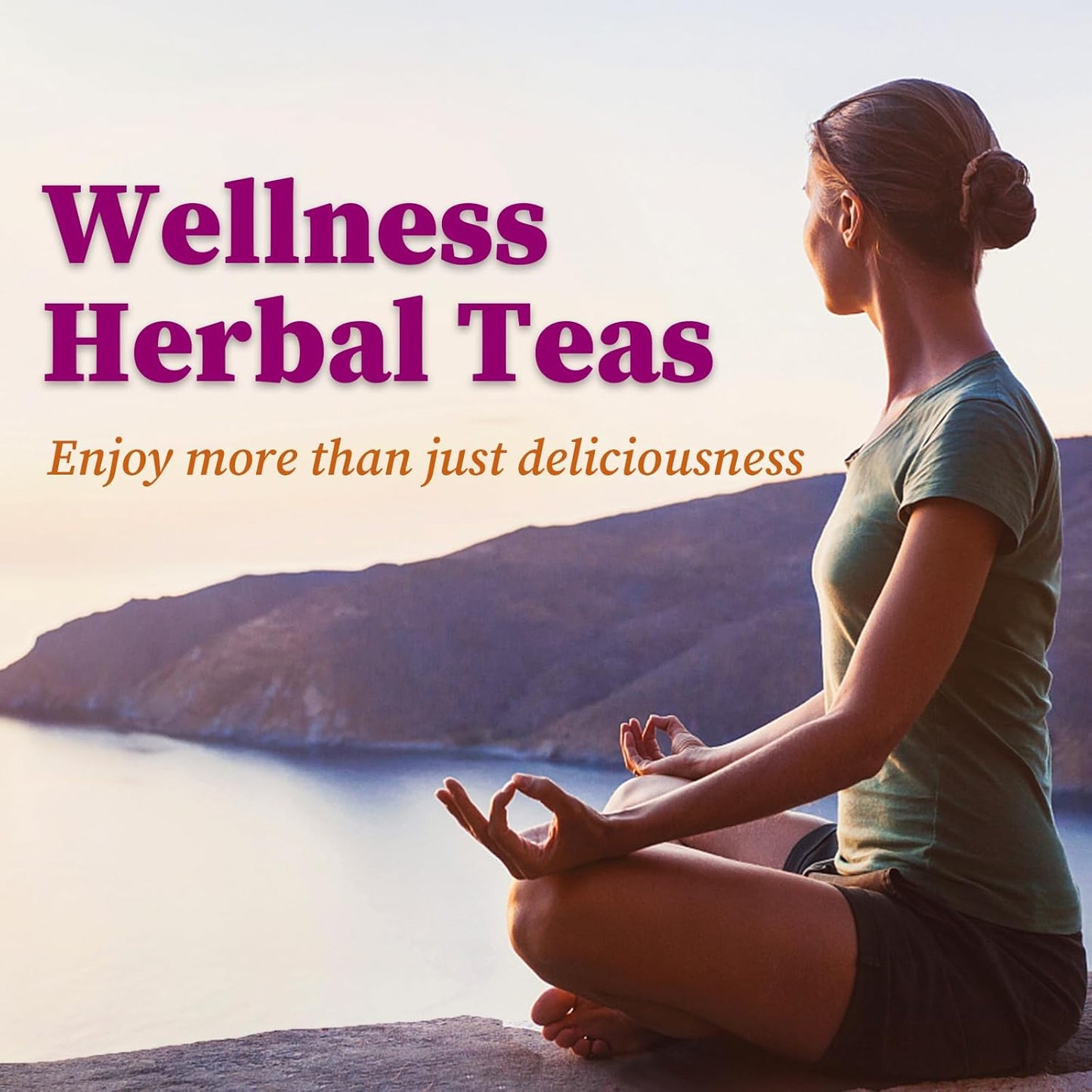FullChea - Lemon Balm Tea Bags, 100 Count - Pure & Natural Dried Lemon Balm Leaves - Melissa Officinalis - Caffeine-free Herbal Tea for Relaxation - Non-GMO