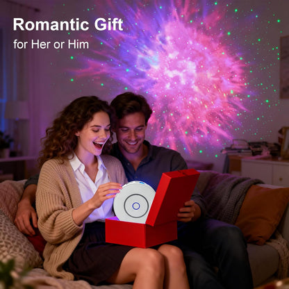 CHIGIH Galaxy Projector, LED Starry Sky Nebula Night Light Star Projector