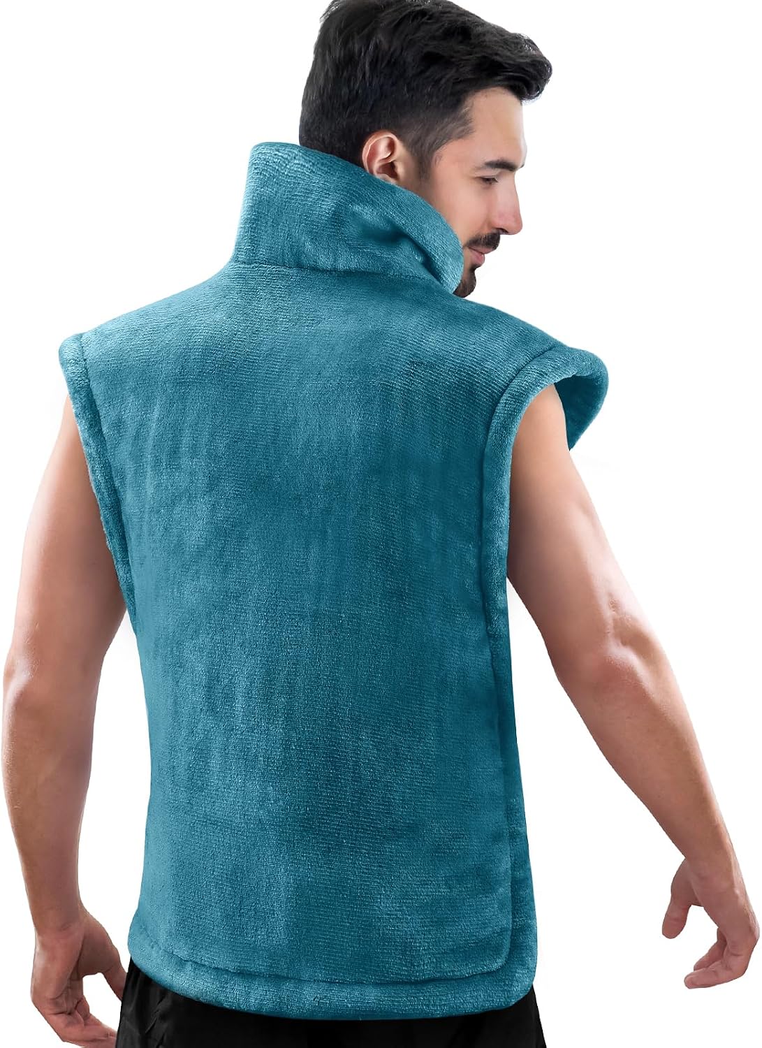 RENPHO Fathers Day Dad Gifts, Electric Heating Pad - 6 Heat Levels for Neck Shoulder and Back, Birthday Gifts for Women Men, Weighted Pad for Snug Fit, ETL Certified, FSA Eligible, 24"x33" Gray