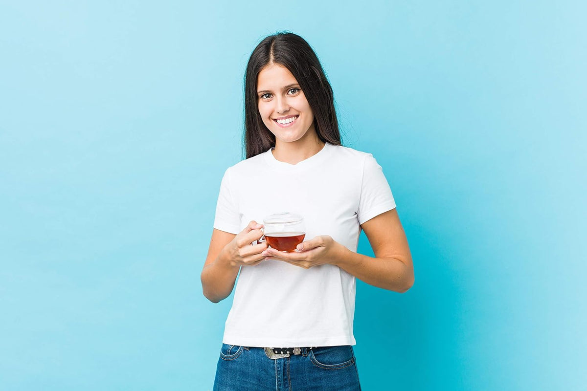 Peppermint Tea 1LB (16Oz), Cut & Sifted | STRONG & FRESH | Non-irradiated, 200+ Cups, Peppermint Loose Leaf Herbal Tea (Mentha Piperita) | Mint Tea | Bulk 1 lb. Large Resealable Bag