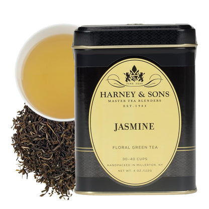 Harney & Sons Jasmine Pouchong Loose Leaf Tea Tin, 4 oz