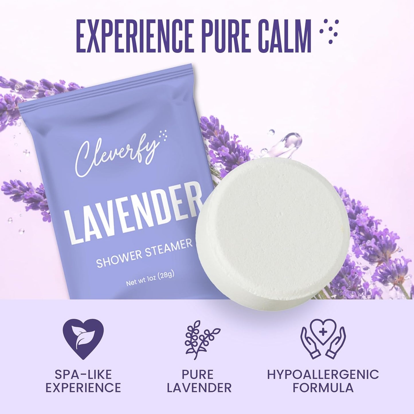 Cleverfy Shower Steamers Aromatherapy - Birthday Gifts for Women, Mom, Wife, Grandma, Her, Best Friend, Daughter, Sister, Teens & Girlfriend - 6 Tablets