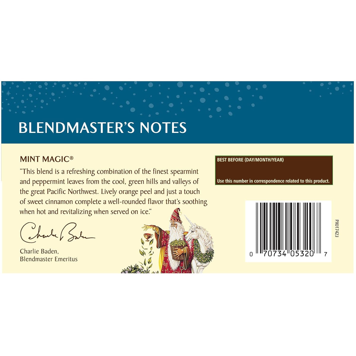 Celestial Seasonings Herbal Tea, Mint Magic,Caffeine Free, 20 tea bags (Pack of 6)