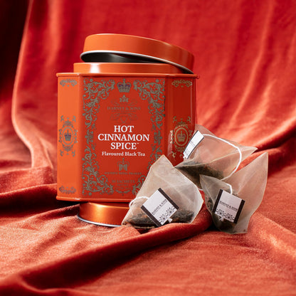 Harney & Sons Hot Cinnamon Spice Black Tea, 30 Sachets in Tin