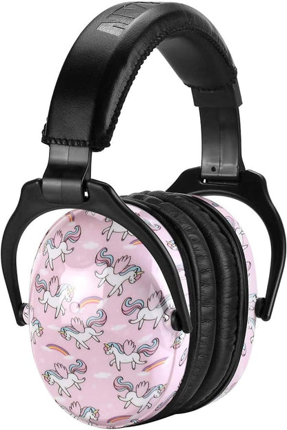 ZOHAN EM030 Kids Ear Protection, Noise Cancelling Headphones Ear Muffs for Autism Sensory, Safety Noise Reduction Hearing Protection for Monster Truck/Concerts/Fireworks/Air Shows