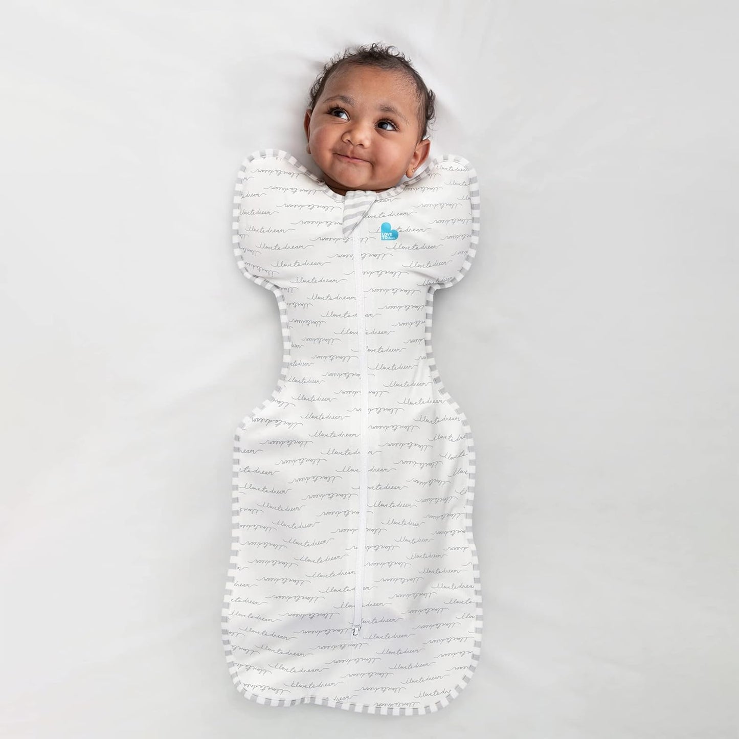 Love to Dream Swaddle UP, Baby Sleep Sack, Self-Soothing Swaddles for Newborns, Get Longer Sleep, Secure Fit Helps Calm Startle Reflex, New Born Essentials for Baby, 1.0 TOG, 13-19 lbs, Deep Olive