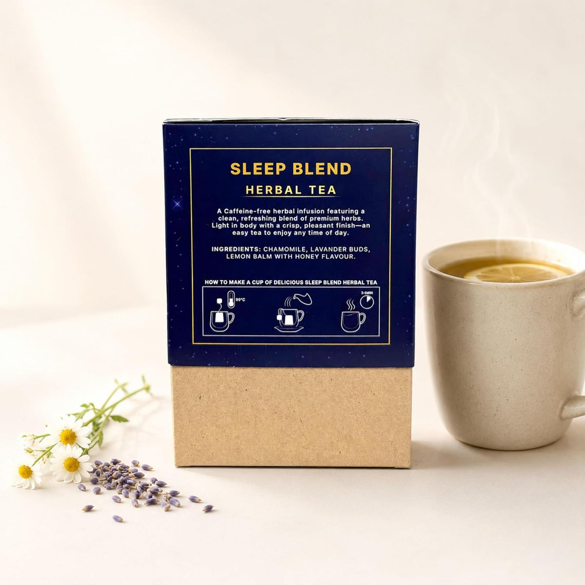 Sleep Blend Caffeine Free Herbal Tea 30 Individually Wrapped Teabags