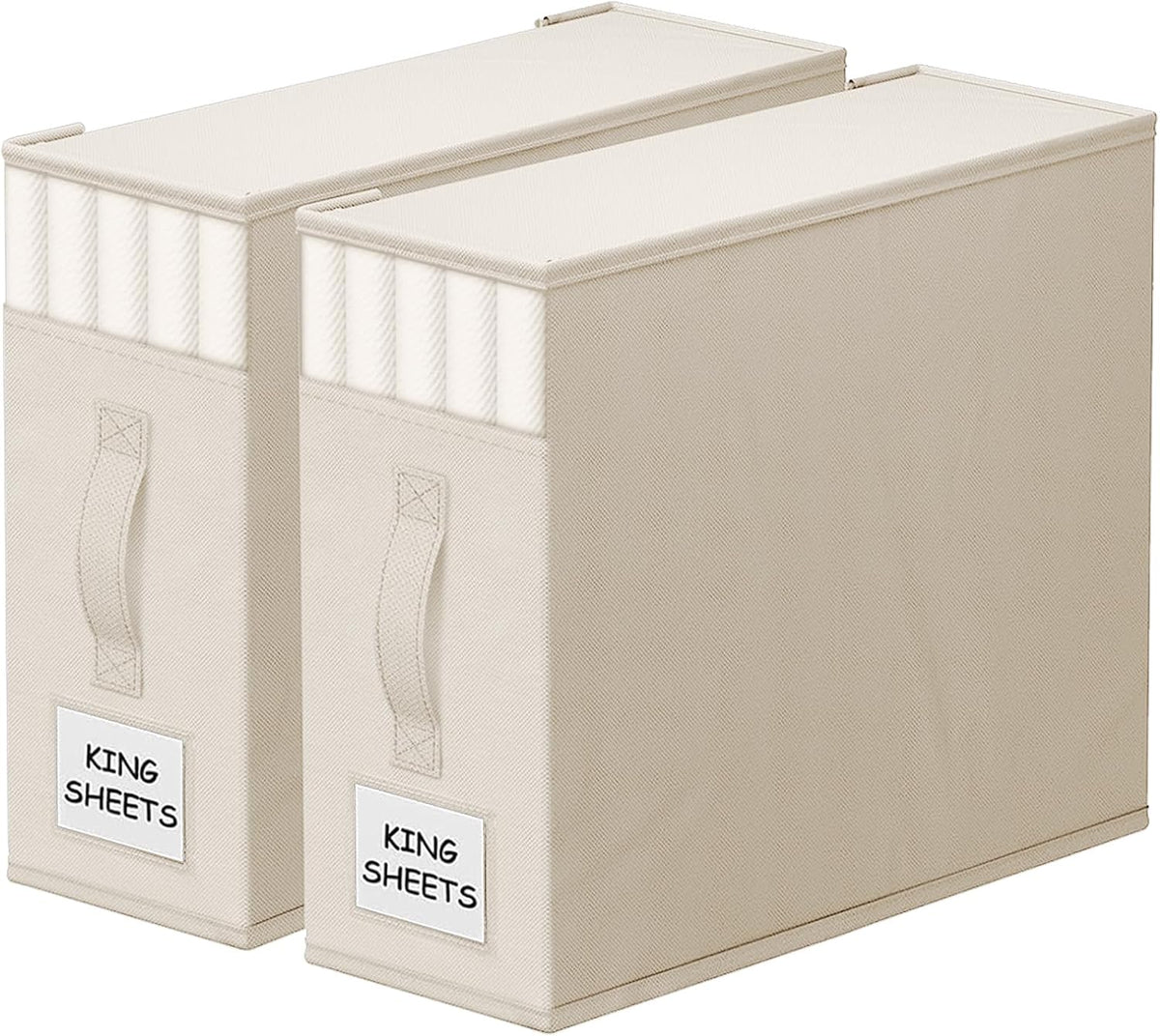 StorageTastic Bed Sheet Closet Organizers and Storage Under Bed Storage
