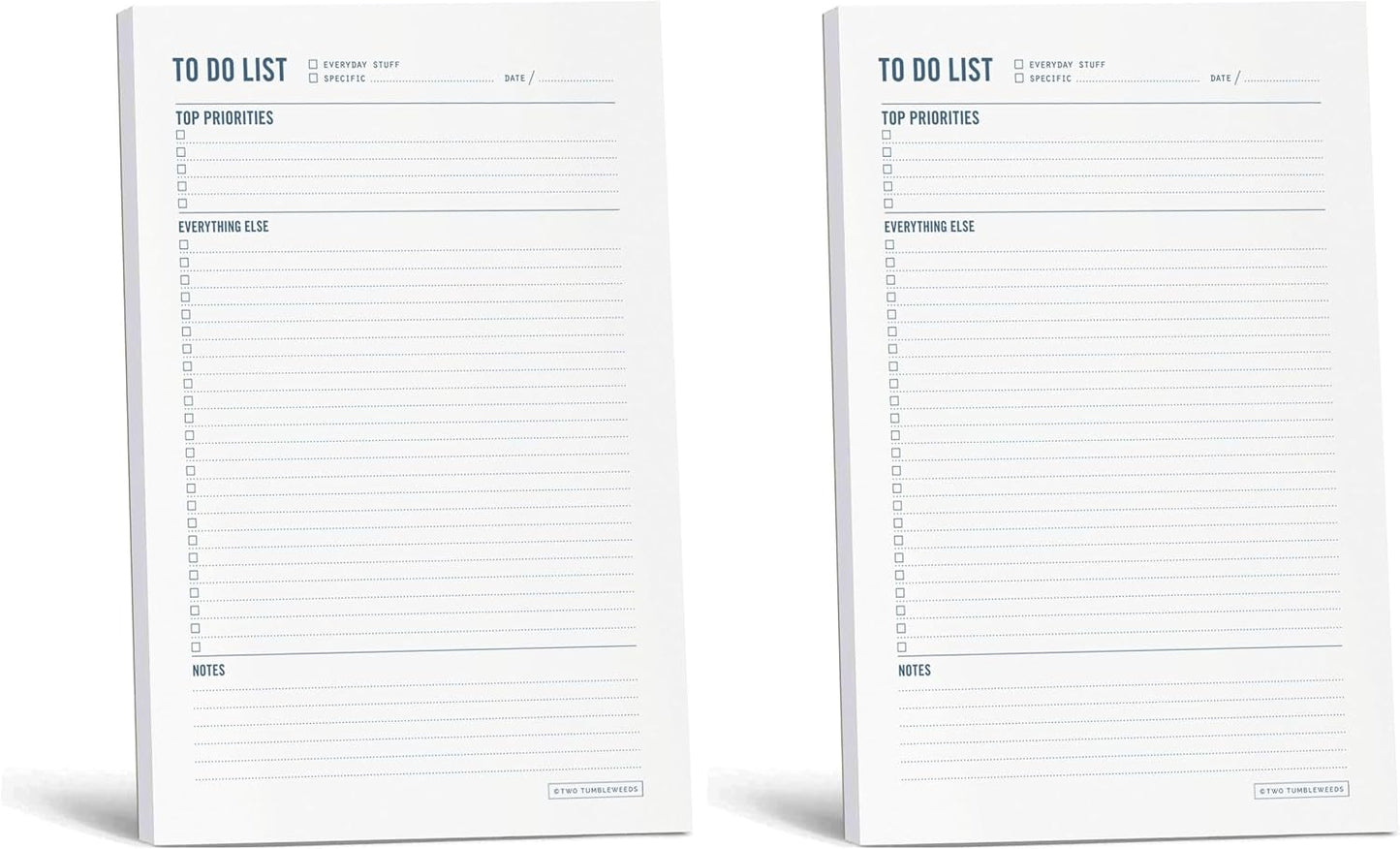 To Do List Notepad - Daily Task Planner, Checklist, and Organizer - Planner pad for work and school productivity - 7 x 10" - 50 Sheets