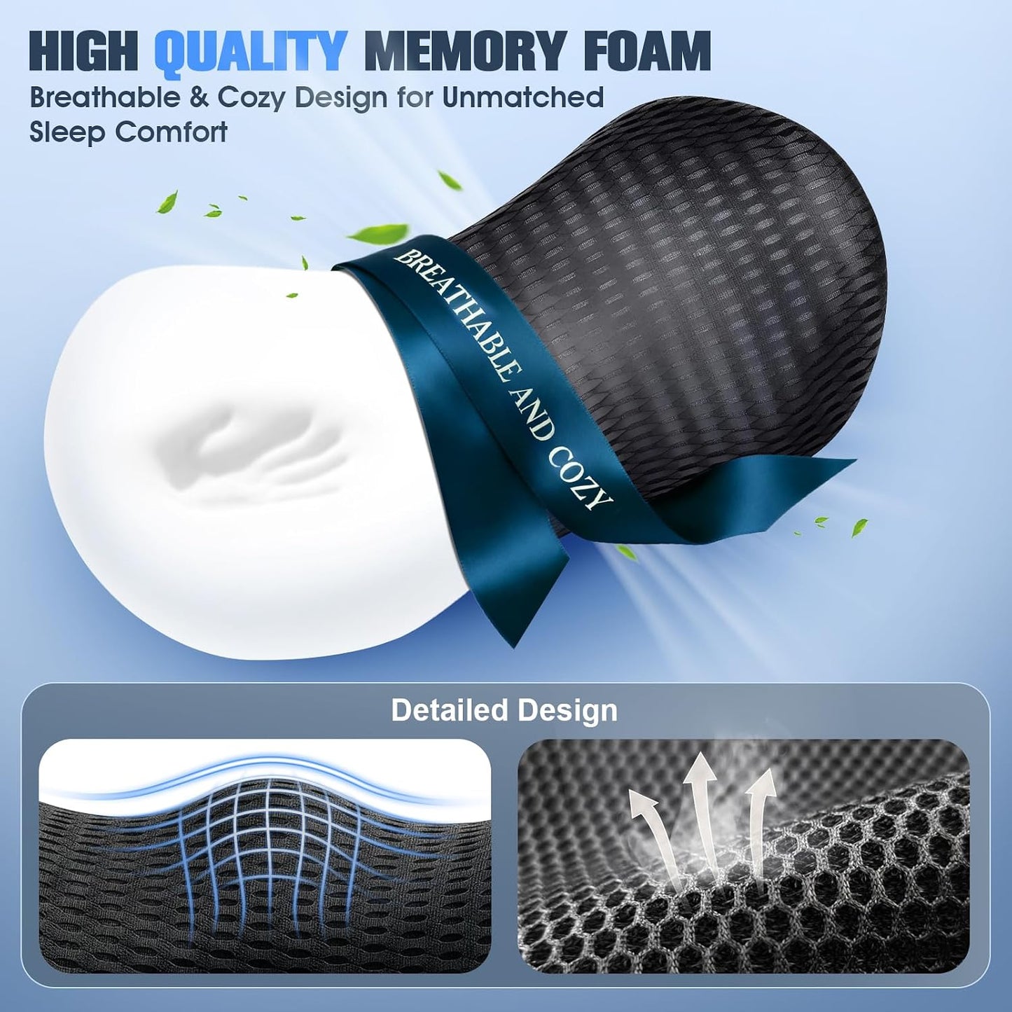 Lumbar Support Pillow,Ergonomic Memory Foam lumbar pillow for chair and Bed ,lower back support pillow for couch,Lower Back Pain Relief and Spine Support,lower Back Pillow for Chair,Car Seat Couch