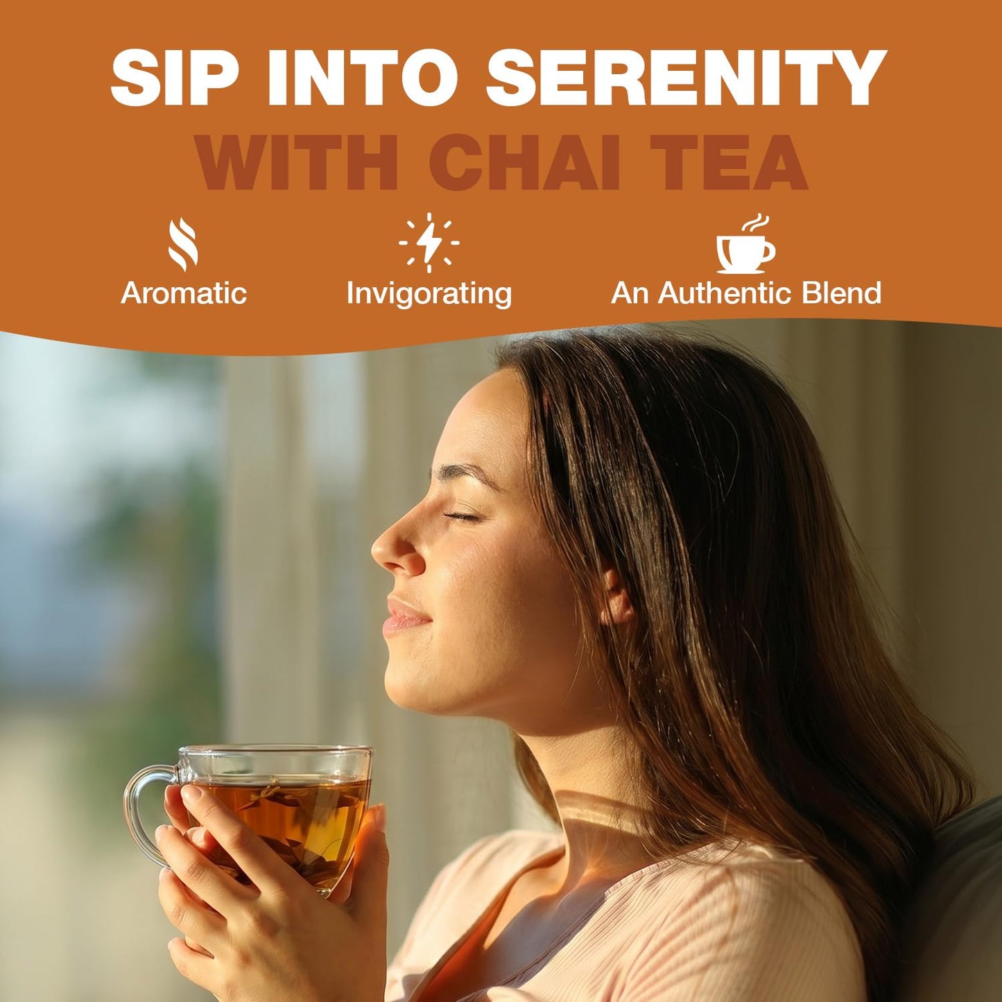 HANDPICK, Organic Chamomile Tea Bags (100 Herbal Tea Bags) Caffeine Free| Premium Floral Chamomile Herbal Tea in Eco-Conscious Teabags | Direct from Source