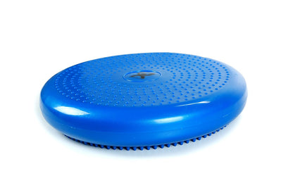 Cando-30-1870 CanDo Inflatable Balance Disc for Balance Training, Proprioception, Strengthening Lower Extremities, Posture, Back Pain, Stress Relief, Restlessness and Anxiety. Black, 14” Diameter