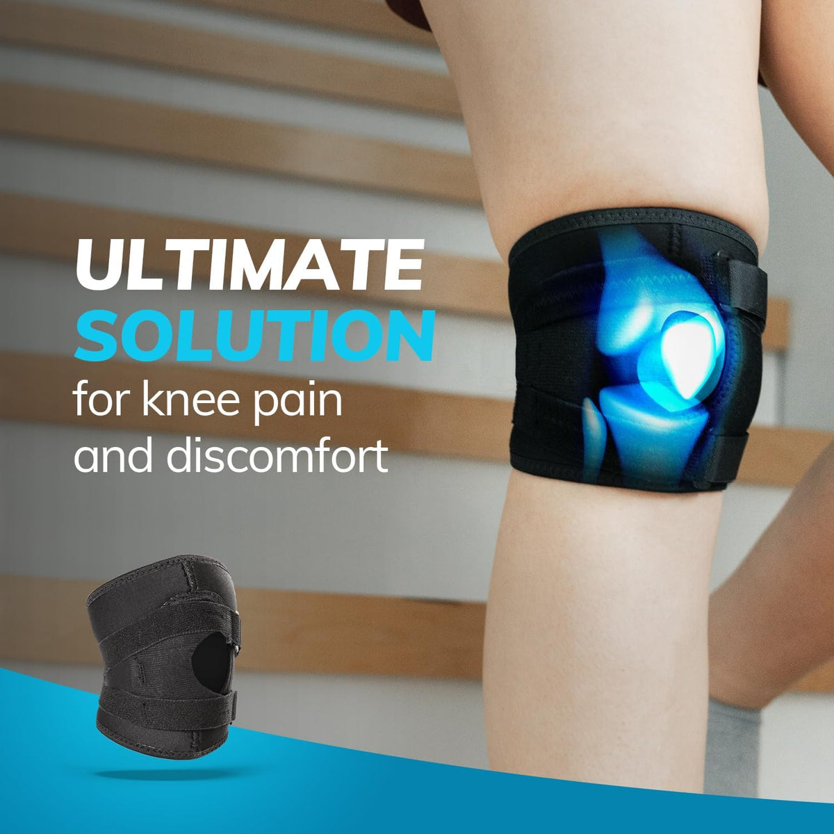 BraceAbility Patella Knee Brace for Women and Men - Patella Stabilizer Brace for Kneecap Dislocation, Patellofemoral Pain, Runners Knee, Tendonitis, MCL LCL Arthritis, Patellar Tendon, ACL (XS)