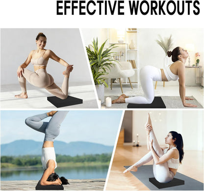 Exercise Balance Pad，Balance Foam Mat for Physical Therapy Equipment & Strength Stability Training, Slip Resistant Foam Mat for Yoga, Pilates, Meditation，Gardening knee pads