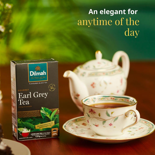 Dilmah Earl Grey Ceylon Tea - 50 Tea Bags 100g
